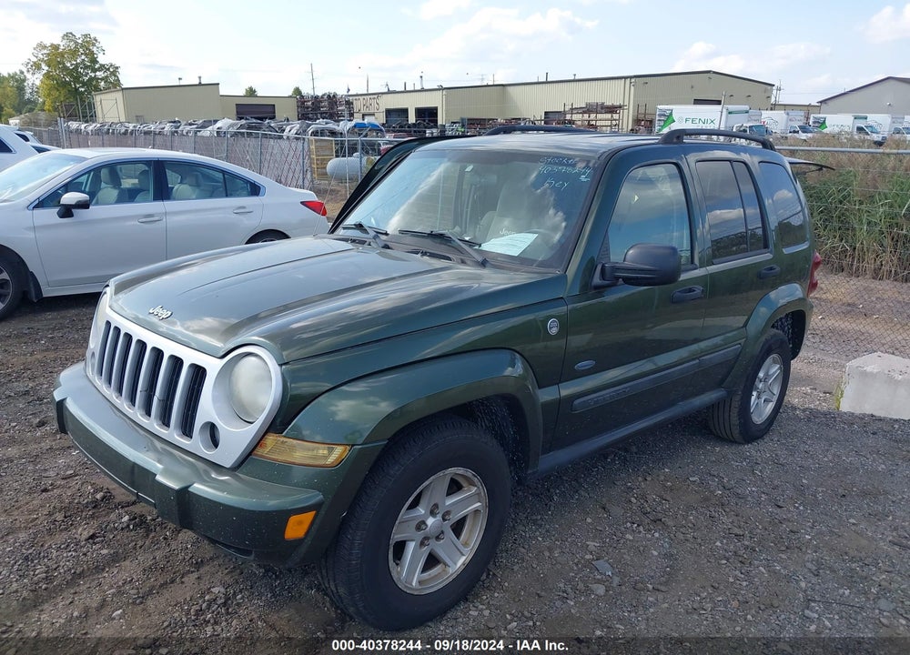 2007 JEEP LIBERTY SPORT VIN: 1J4GL48K07W567300
