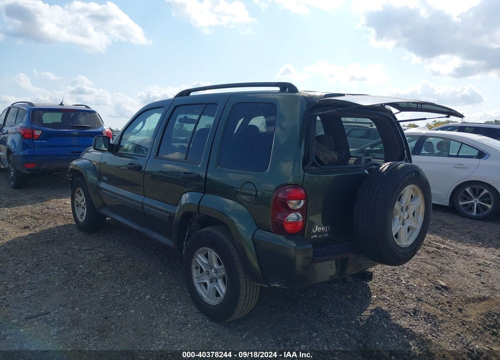 2007 JEEP LIBERTY SPORT VIN: 1J4GL48K07W567300