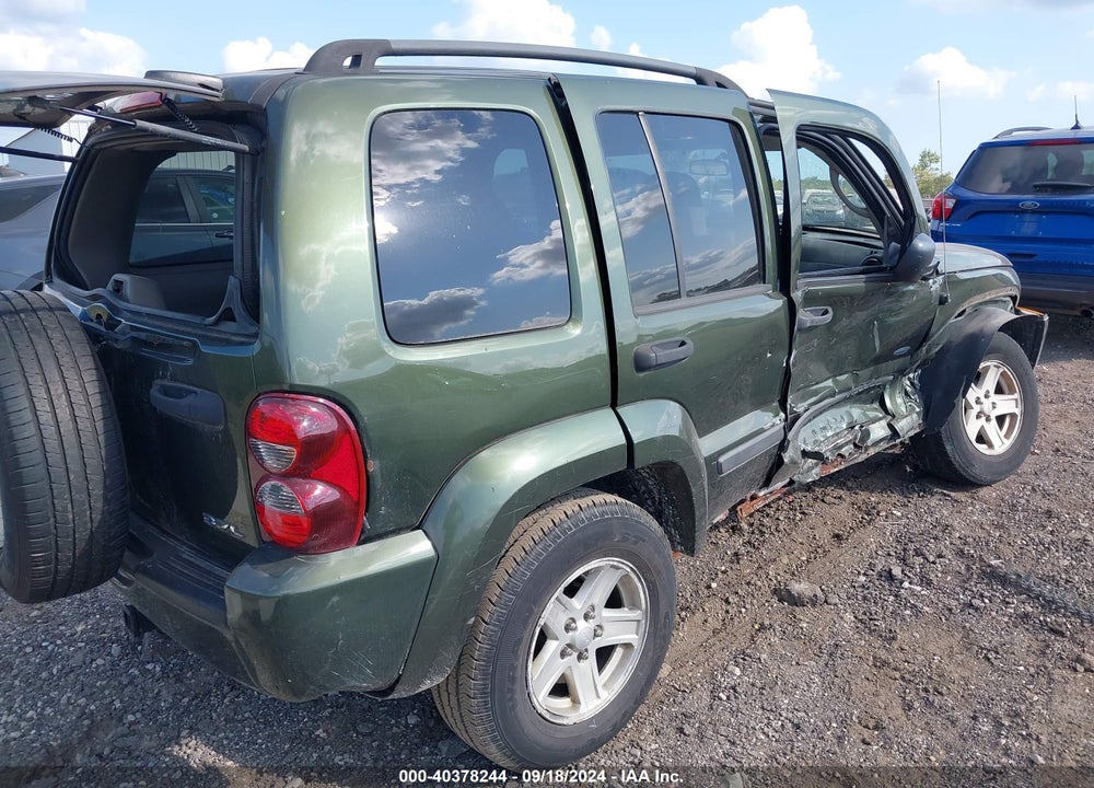 2007 JEEP LIBERTY SPORT VIN: 1J4GL48K07W567300