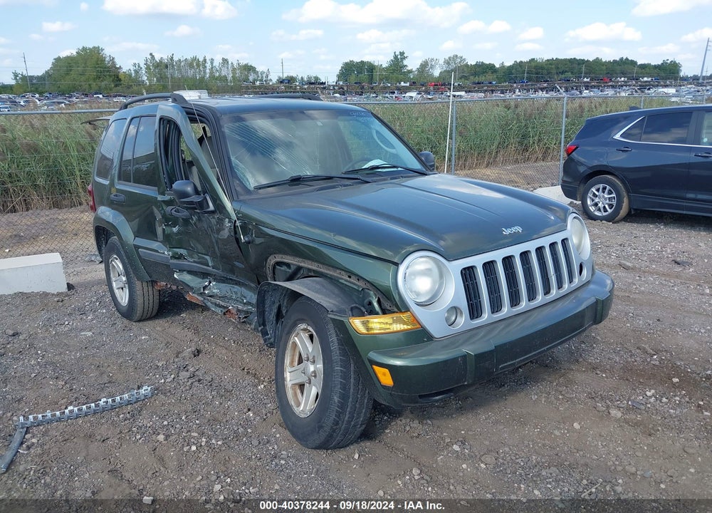 2007 JEEP LIBERTY SPORT VIN: 1J4GL48K07W567300
