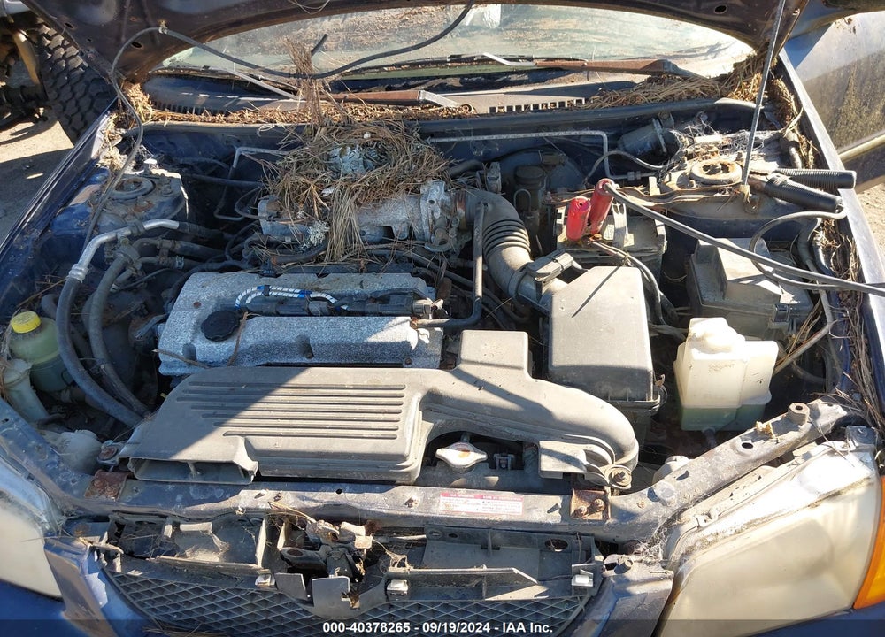 2000 MAZDA PROTEGE DX/LX VIN: JM1BJ2223Y0284834