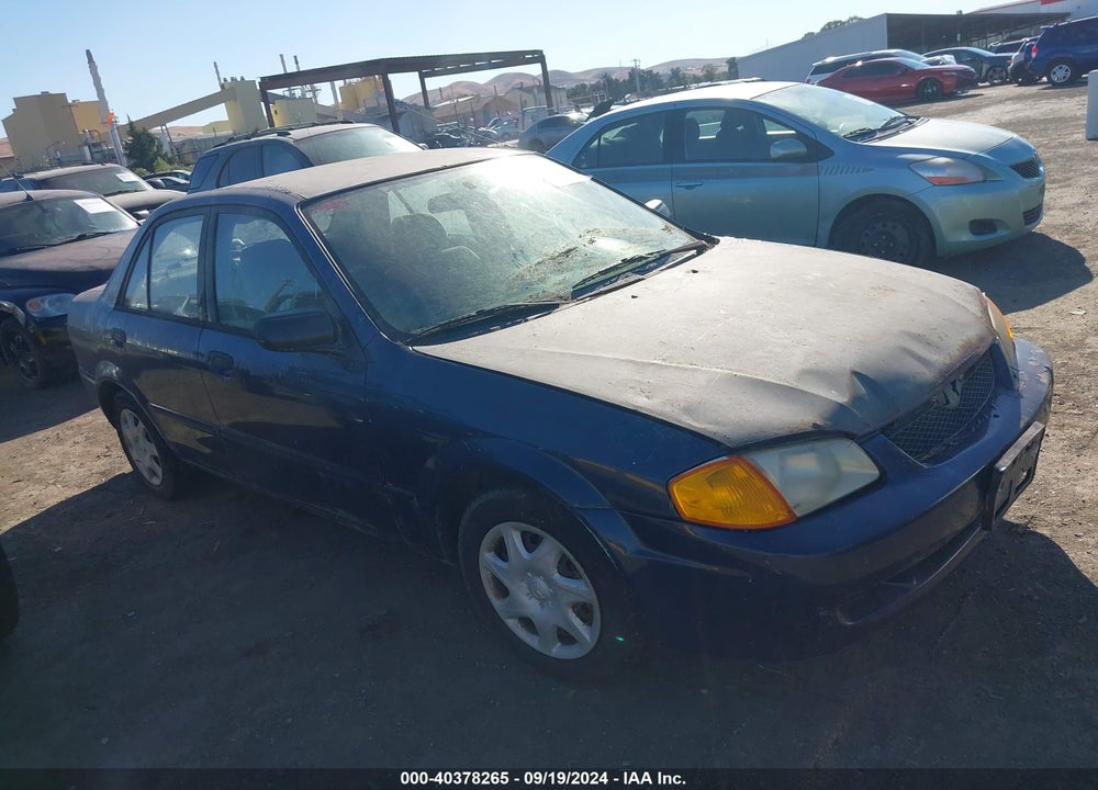 2000 MAZDA PROTEGE DX/LX VIN: JM1BJ2223Y0284834