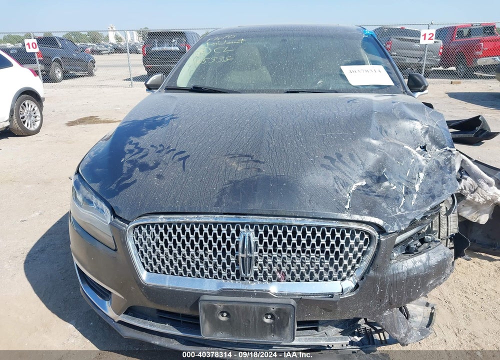 2017 LINCOLN MKZ HYBRID RESERVE VIN: 3LN6L5MU1HR654105