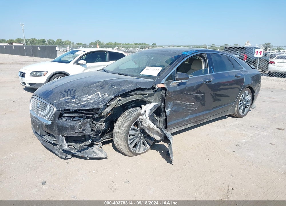 2017 LINCOLN MKZ HYBRID RESERVE VIN: 3LN6L5MU1HR654105