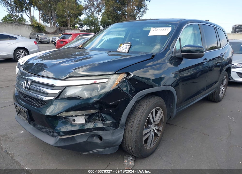 2016 HONDA PILOT EX-L VIN: 5FNYF5H72GB052385