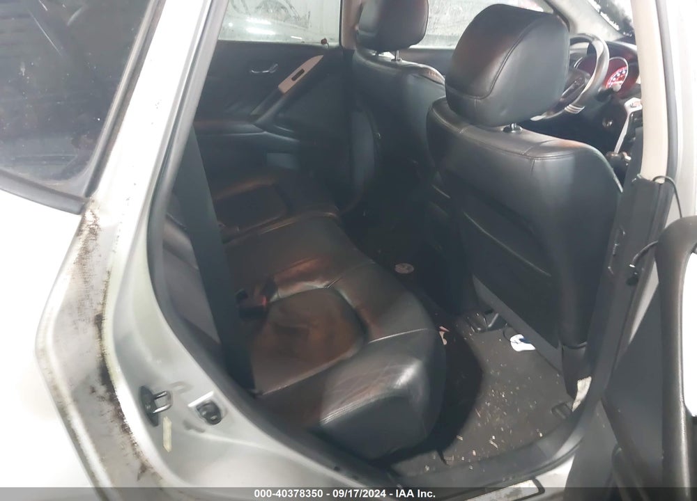 2009 NISSAN MURANO SL VIN: JN8AZ18W59W126832