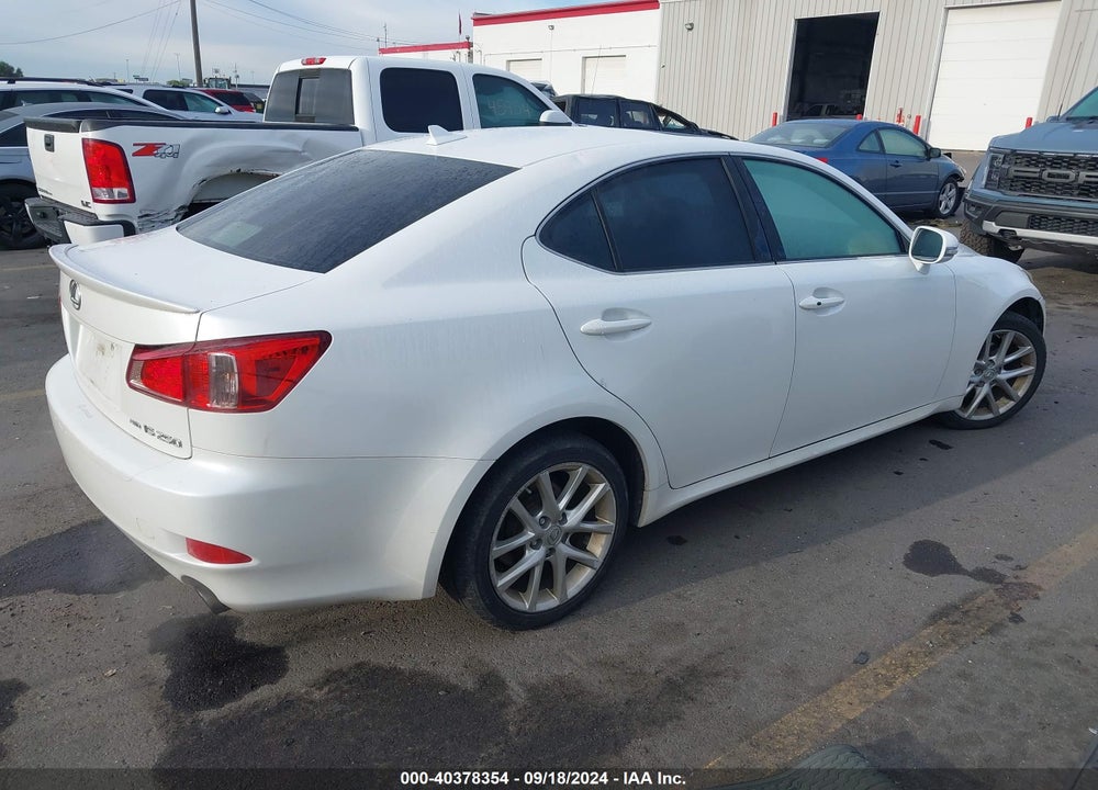2012 LEXUS IS 250 VIN: JTHCF5C20C5059111