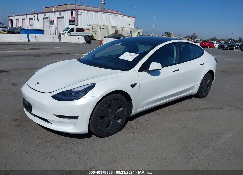 2022 TESLA MODEL 3 VIN: 5YJ3E1EA7NF118626