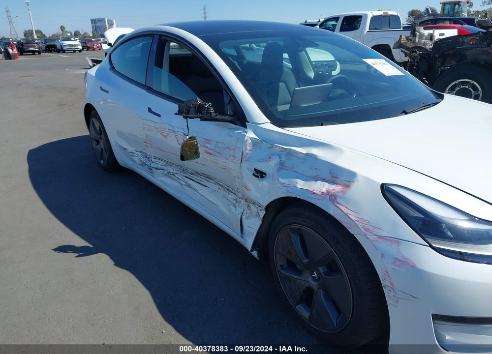 2022 TESLA MODEL 3 VIN: 5YJ3E1EA7NF118626