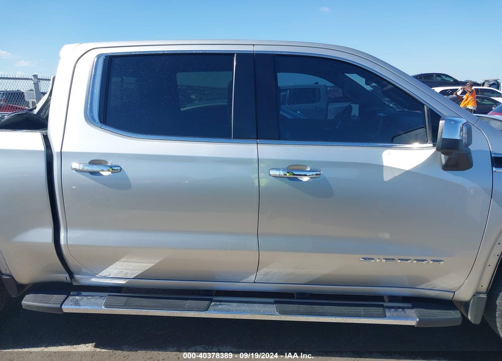 2019 GMC SIERRA 1500 SLT VIN: 3GTU9DED8KG161611