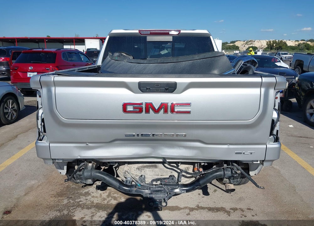 2019 GMC SIERRA 1500 SLT VIN: 3GTU9DED8KG161611
