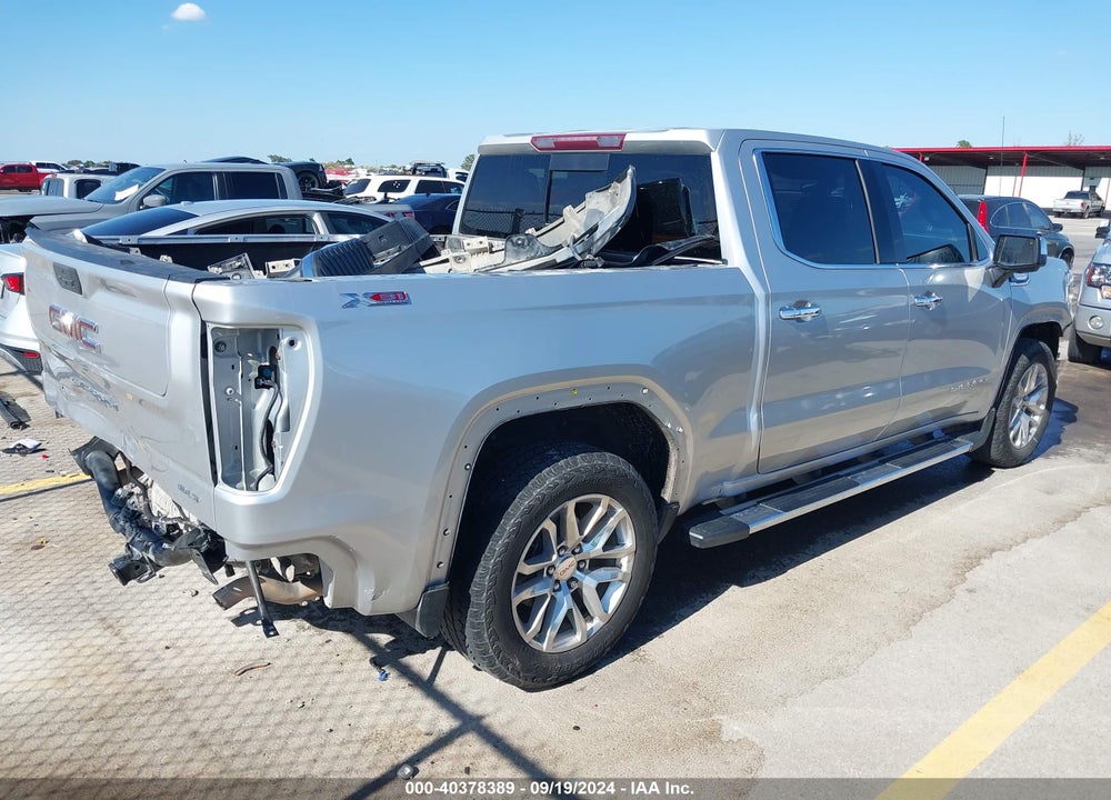 2019 GMC SIERRA 1500 SLT VIN: 3GTU9DED8KG161611