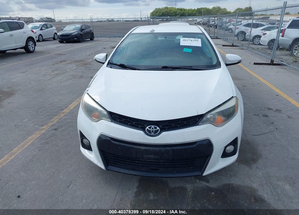 2014 TOYOTA COROLLA S VIN: 5YFBURHE0EP149782