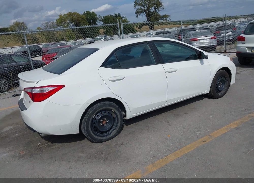 2014 TOYOTA COROLLA S VIN: 5YFBURHE0EP149782