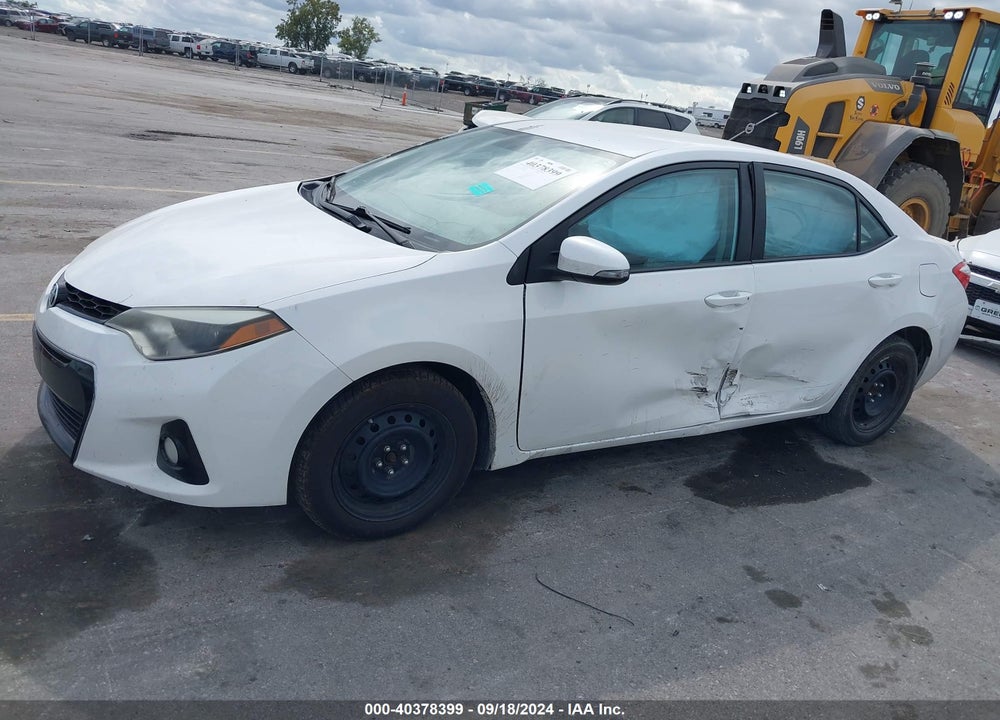 2014 TOYOTA COROLLA S VIN: 5YFBURHE0EP149782