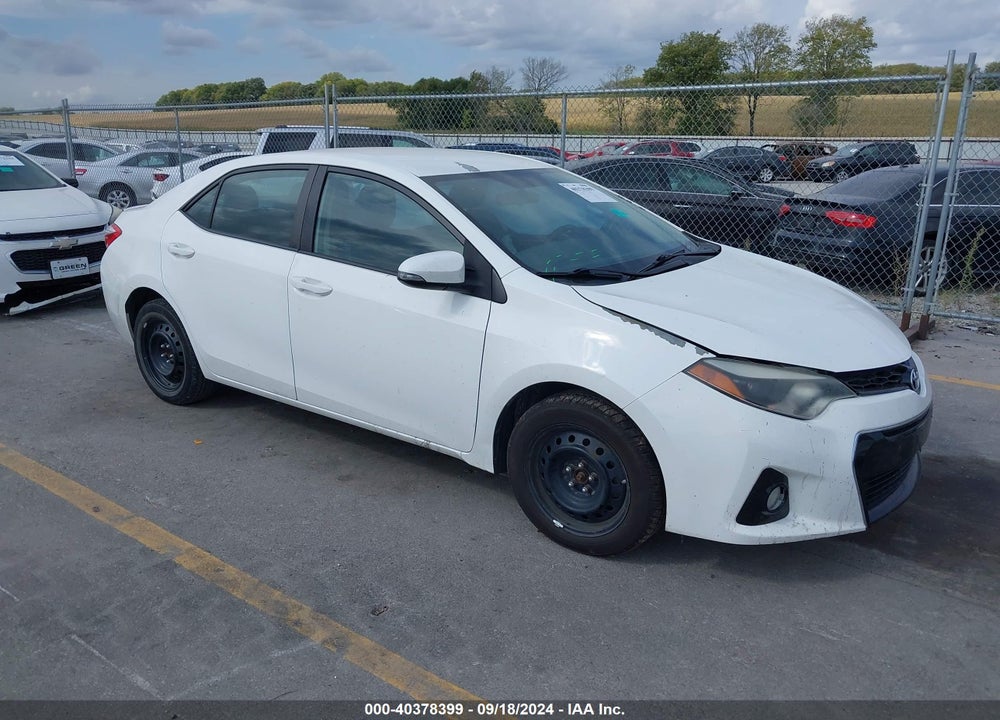 2014 TOYOTA COROLLA S VIN: 5YFBURHE0EP149782