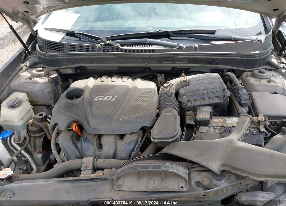 2011 HYUNDAI SONATA GLS VIN: 5NPEB4AC8BH091623
