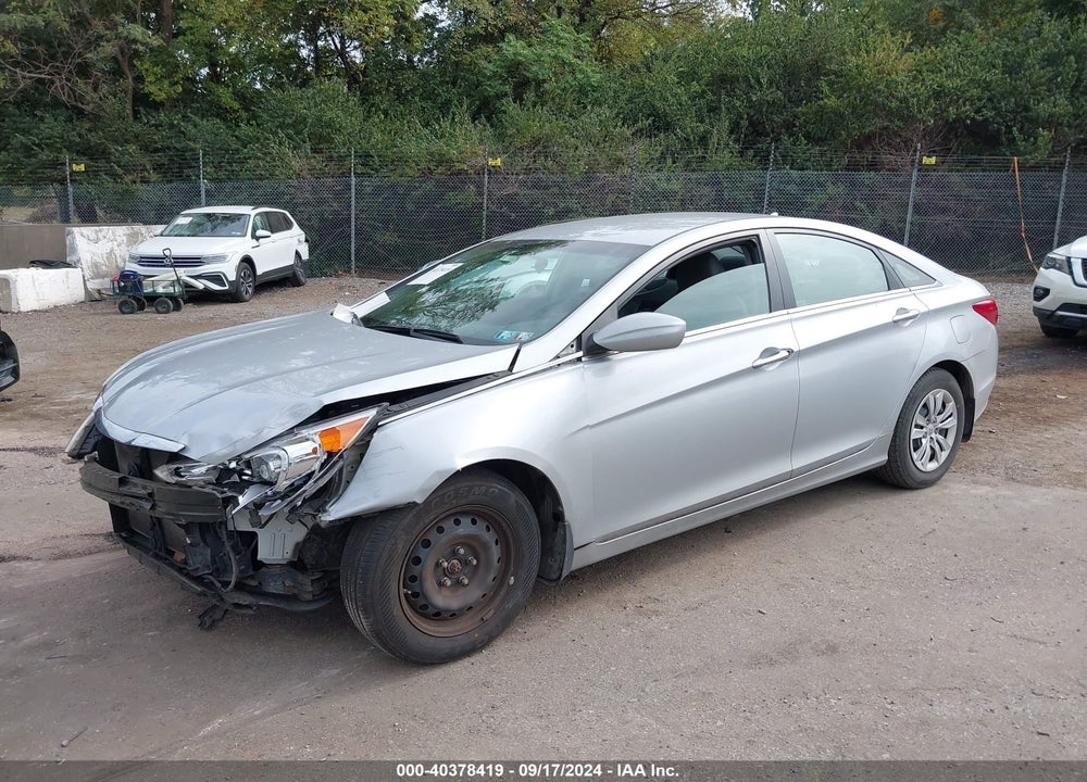 2011 HYUNDAI SONATA GLS VIN: 5NPEB4AC8BH091623