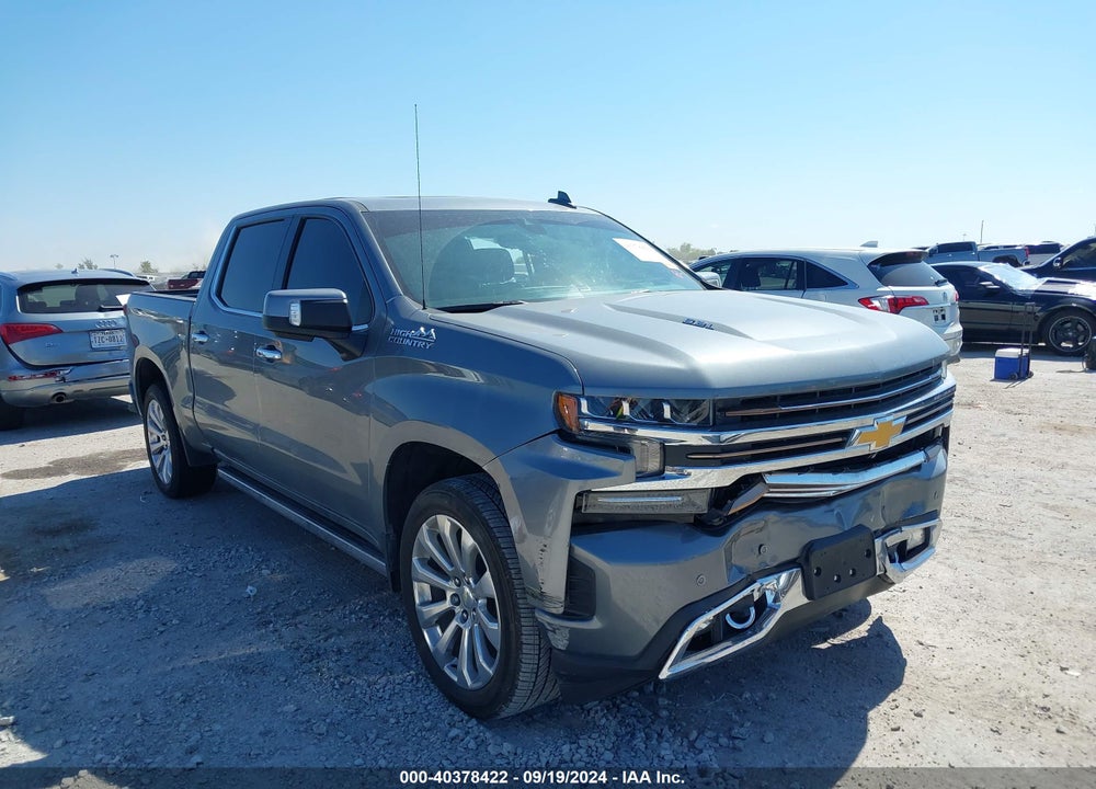 2020 CHEVROLET SILVERADO 1500 4WD SHORT BED HIGH COUNTRY VIN: 3GCUYHEL5LG424219