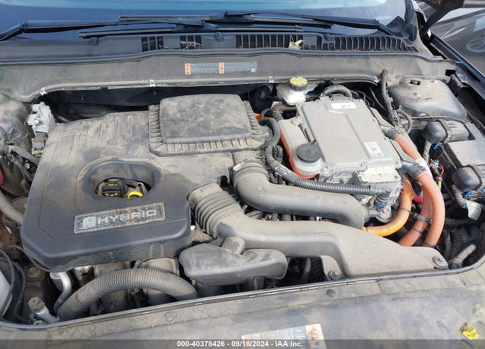 2019 FORD FUSION HYBRID SE VIN: 3FA6P0LU7KR191560
