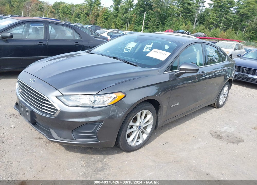 2019 FORD FUSION HYBRID SE VIN: 3FA6P0LU7KR191560
