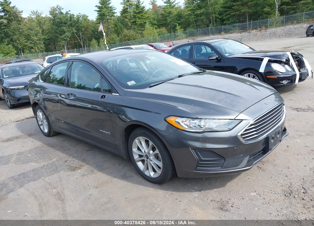 2019 FORD FUSION HYBRID SE VIN: 3FA6P0LU7KR191560