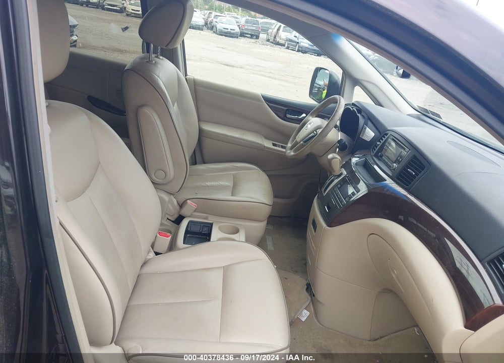 2011 NISSAN QUEST SL VIN: JN8AE2KP4B9012098