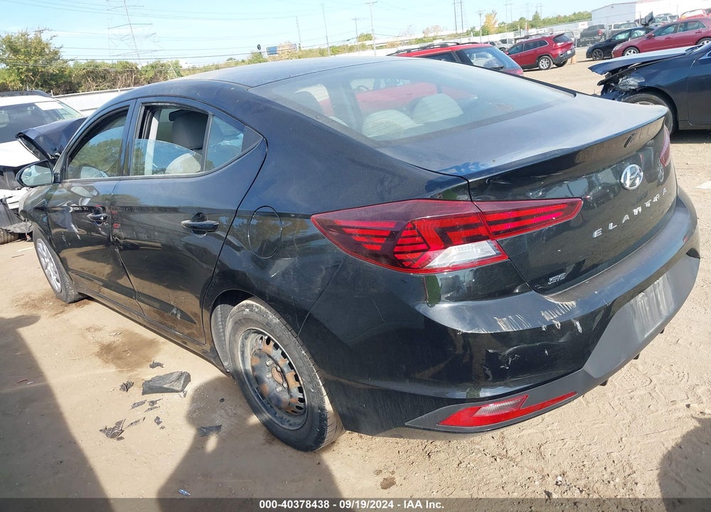 2019 HYUNDAI ELANTRA SE VIN: 5NPD74LF7KH461948