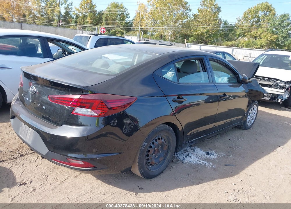 2019 HYUNDAI ELANTRA SE VIN: 5NPD74LF7KH461948