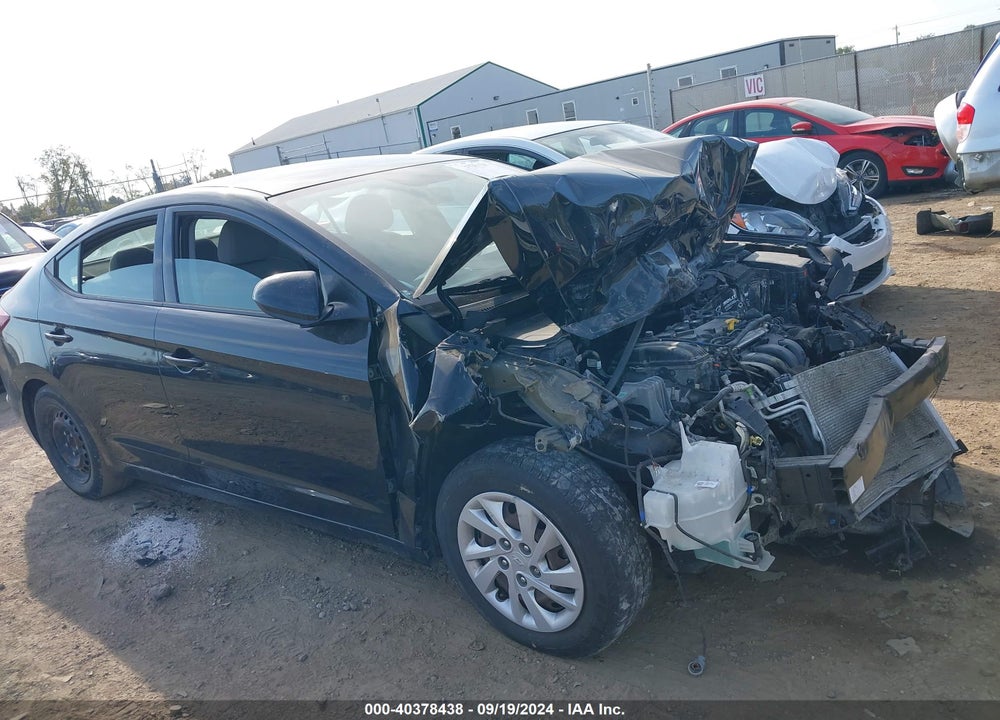 2019 HYUNDAI ELANTRA SE VIN: 5NPD74LF7KH461948