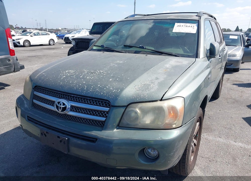 2007 TOYOTA HIGHLANDER HYBRID LIMITED V6 VIN: JTEEW21A570037588