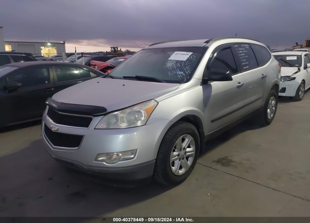 2011 CHEVROLET TRAVERSE LS VIN: 1GNKVEED0BJ249972
