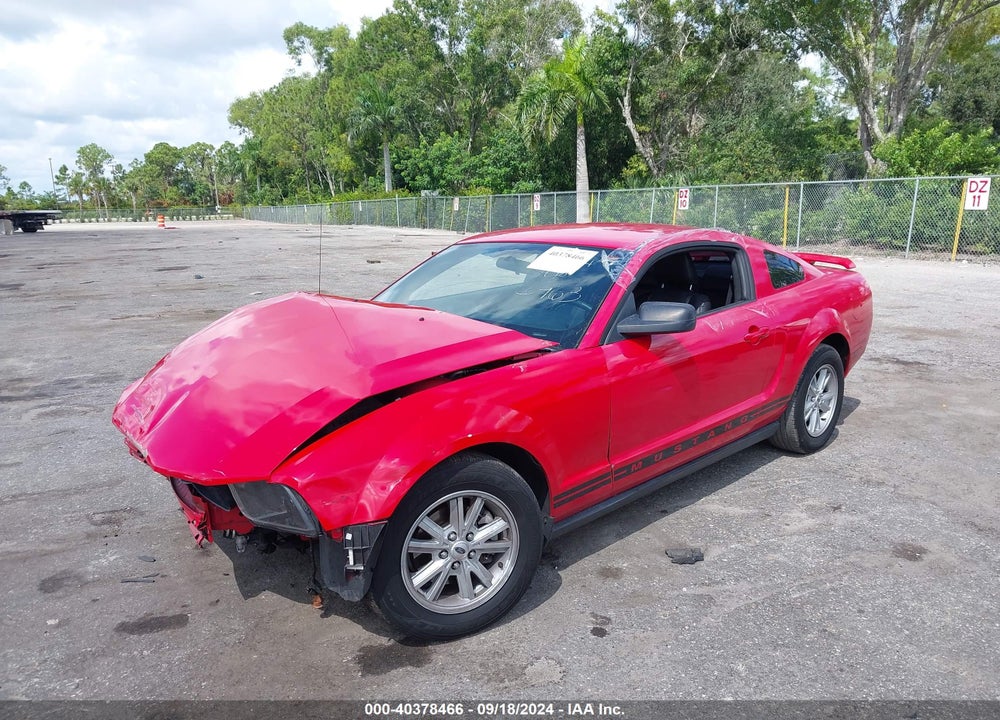 2005 FORD MUSTANG V6 DELUXE/V6 PREMIUM VIN: 1ZVHT80N655256963
