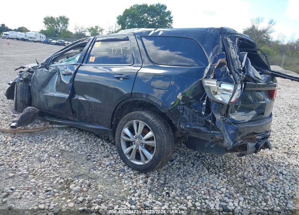 2012 DODGE DURANGO R/T VIN: 1C4SDJCT9CC336242
