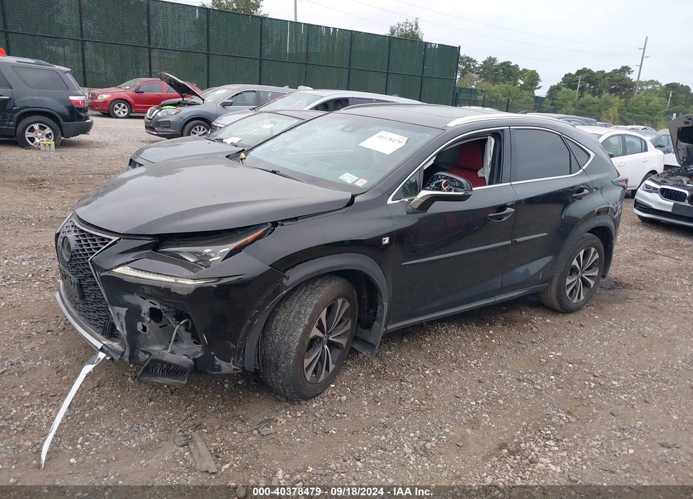 2018 LEXUS NX 300 F-SPORT VIN: JTJBARBZ5J2177796