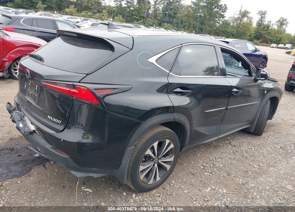 2018 LEXUS NX 300 F-SPORT VIN: JTJBARBZ5J2177796