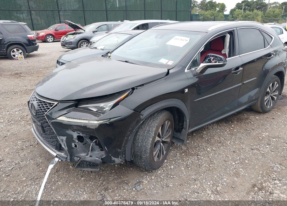 2018 LEXUS NX 300 F-SPORT VIN: JTJBARBZ5J2177796
