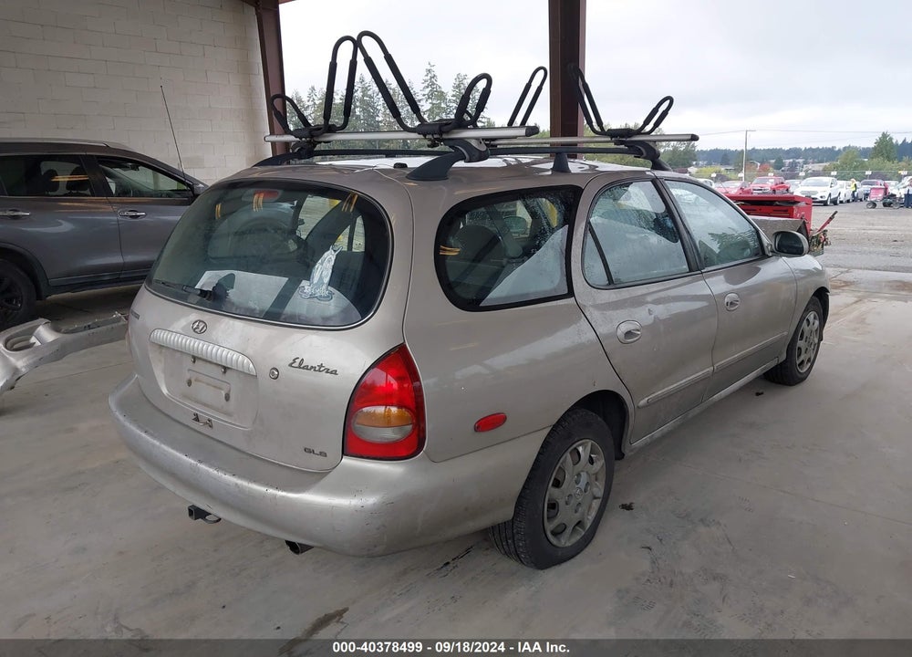 2000 HYUNDAI ELANTRA GLS VIN: KMHJW35F3YU177367