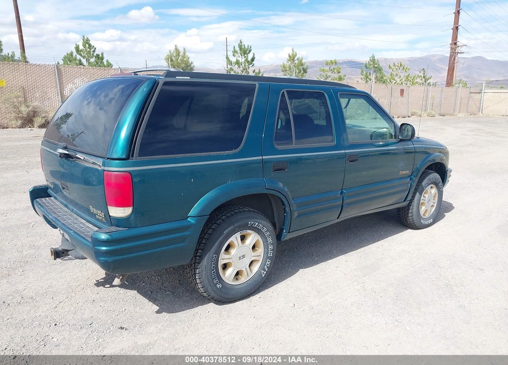 1997 OLDSMOBILE BRAVADA VIN: 1GHDT13W9V2708672