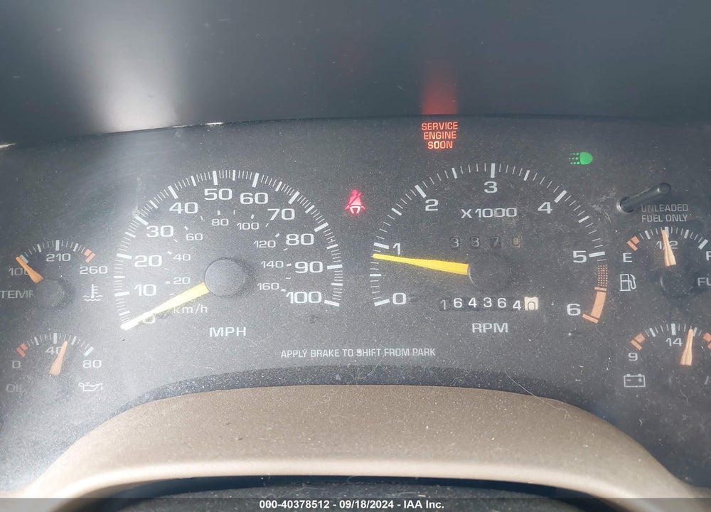 1997 OLDSMOBILE BRAVADA VIN: 1GHDT13W9V2708672