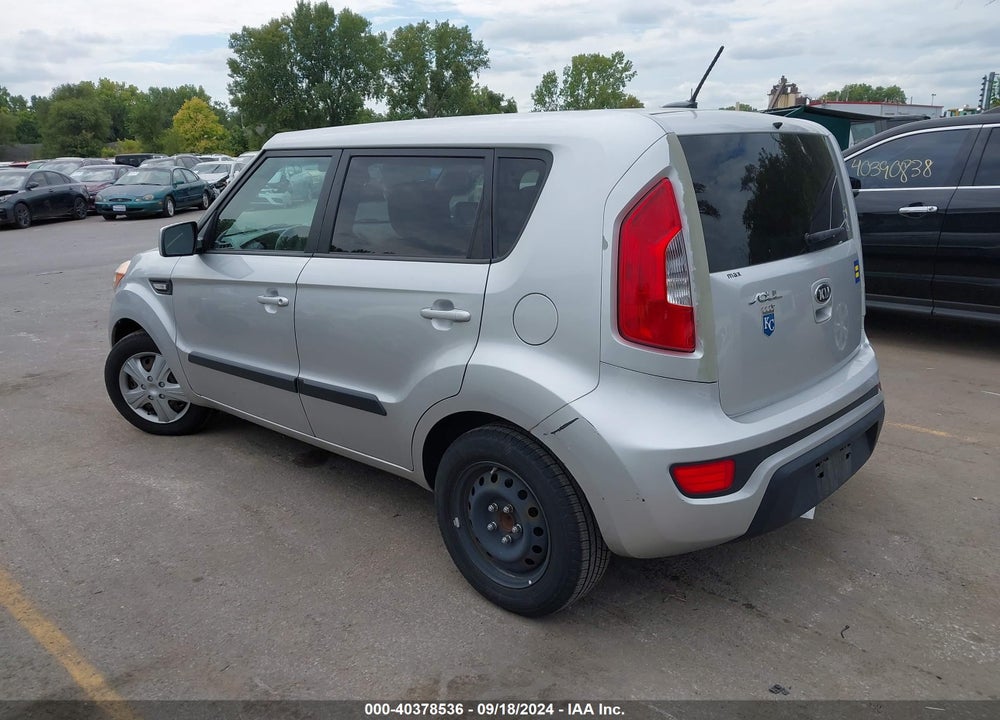 2013 KIA SOUL VIN: KNDJT2A51D7484081