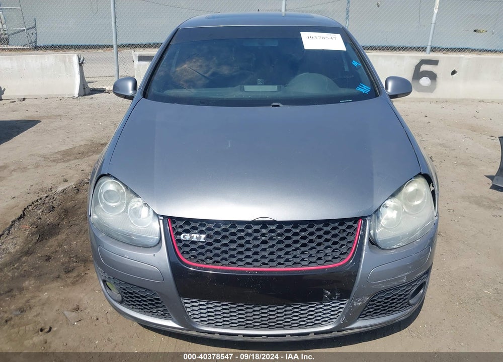 2009 VOLKSWAGEN GTI 4-DOOR VIN: WVWHD71K49W134696