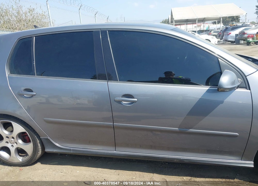 2009 VOLKSWAGEN GTI 4-DOOR VIN: WVWHD71K49W134696