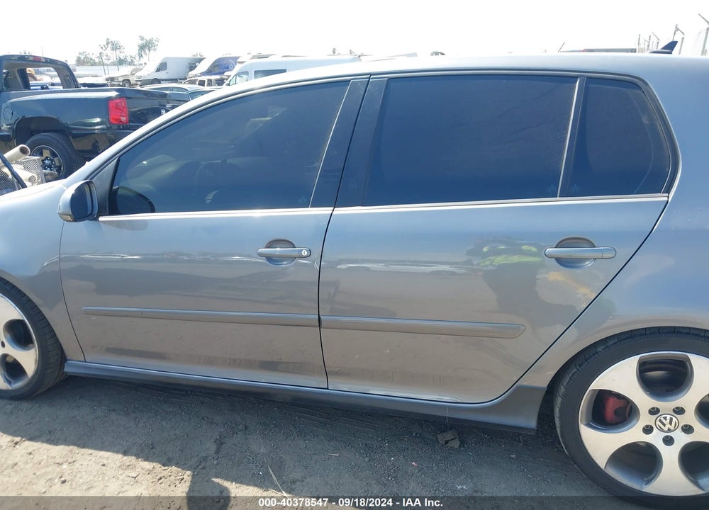 2009 VOLKSWAGEN GTI 4-DOOR VIN: WVWHD71K49W134696