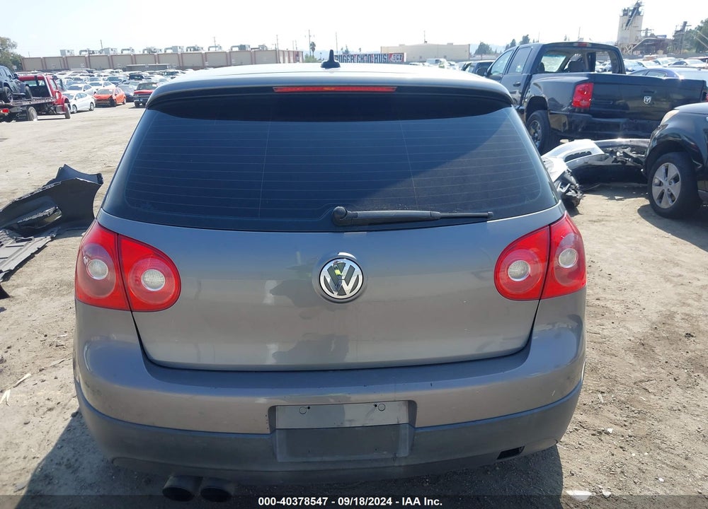 2009 VOLKSWAGEN GTI 4-DOOR VIN: WVWHD71K49W134696