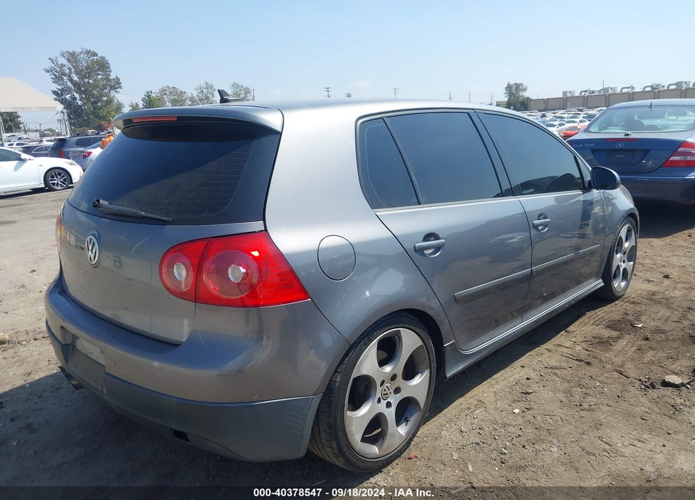 2009 VOLKSWAGEN GTI 4-DOOR VIN: WVWHD71K49W134696