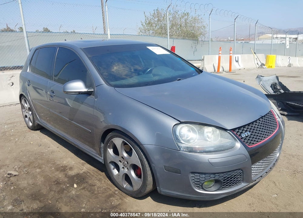 2009 VOLKSWAGEN GTI 4-DOOR VIN: WVWHD71K49W134696