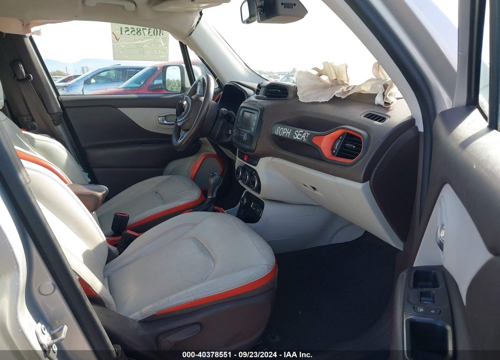 2015 JEEP RENEGADE VIN: ZACCJBDTXFPB83498
