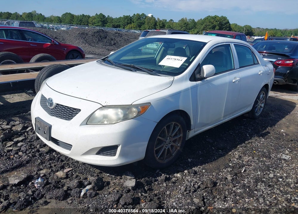 2009 TOYOTA COROLLA LE VIN: 1NXBU40E79Z043705