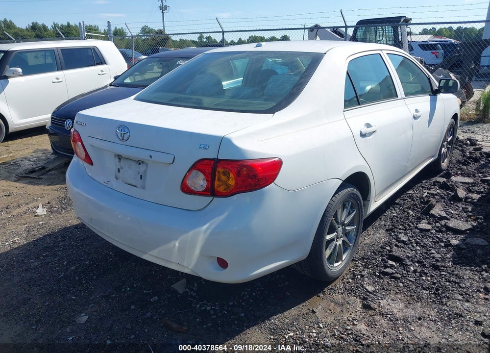 2009 TOYOTA COROLLA LE VIN: 1NXBU40E79Z043705